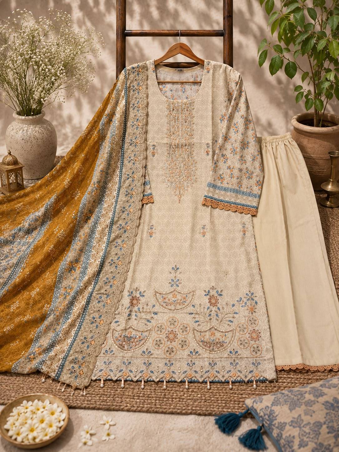 BIN SAEED-22 By DEEPSY SUITS 2201 To 2208 Series Pakistani Suits Colorful Ethnic Wear Pure Cotton Readymade Dresses At Wholesale